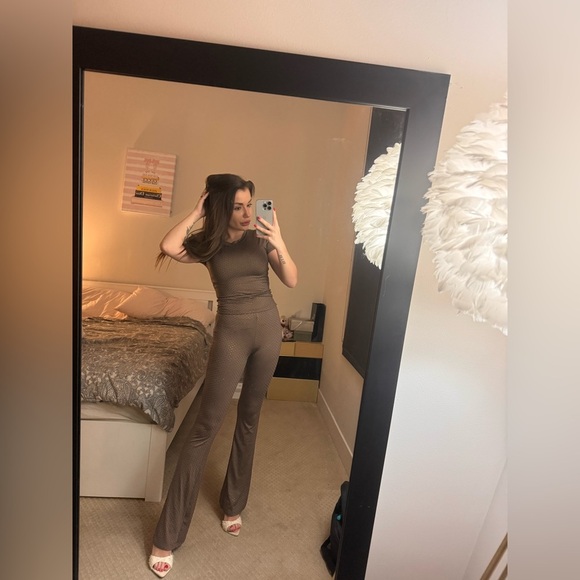 Forever 21 Other - New Forever 21 Set Brown Rhinestone Suit - Size S✨